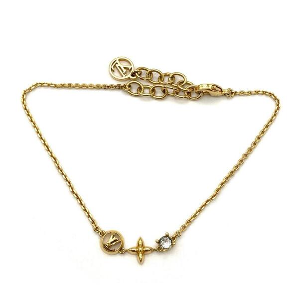 Louis Vuitton Jewelry - LOUIS VUITTON Gold Charm Bracelet